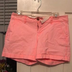 Old navy pink shorts.